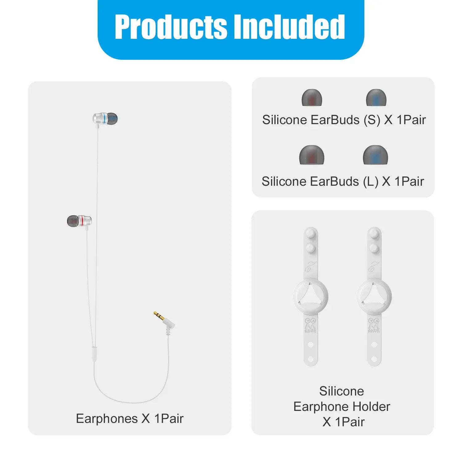 AMVR In-Ear Headphones 3D 360 Degree Sound for Quest 2 AMVRSHOP