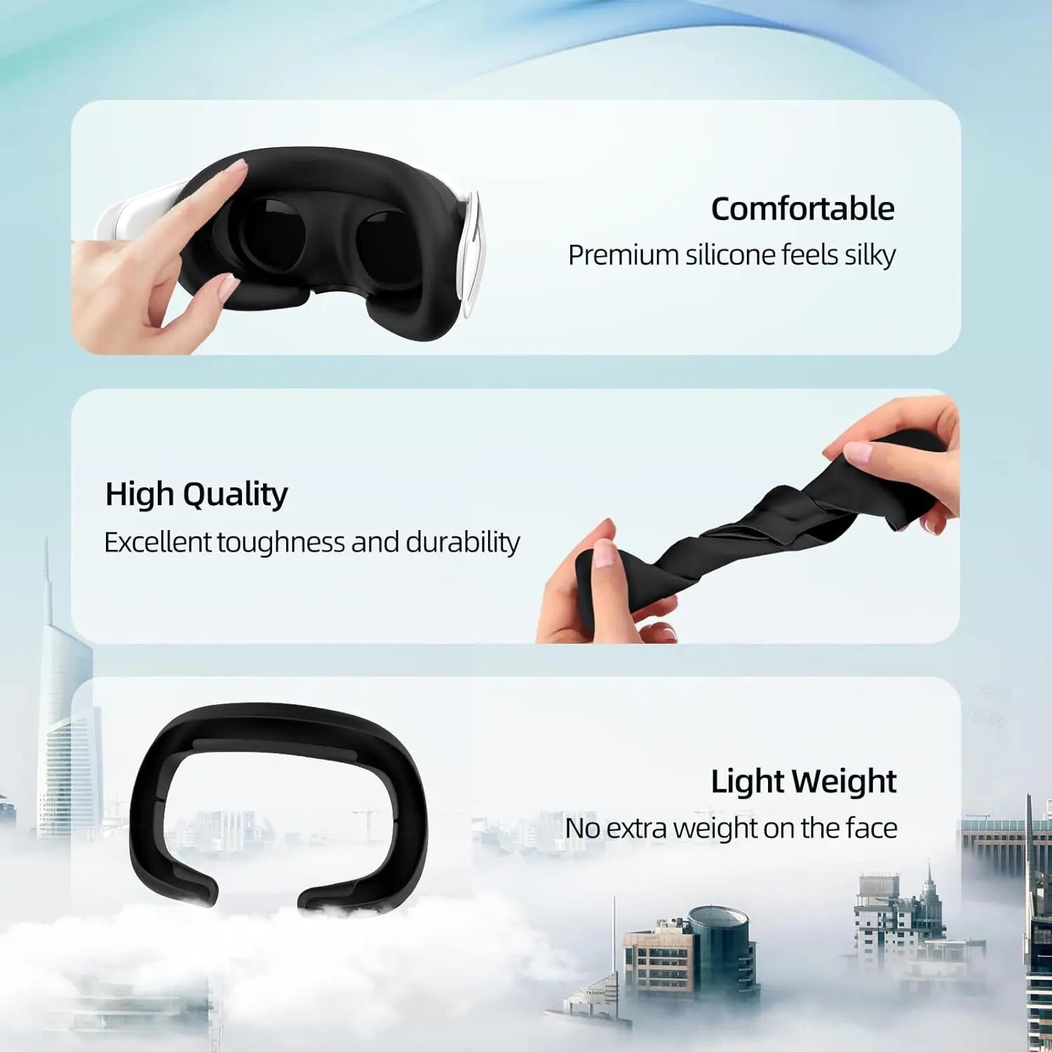 Buy Meta Quest 3 Silicone Facial Interface | Virtual Reality Headsets |  Argos