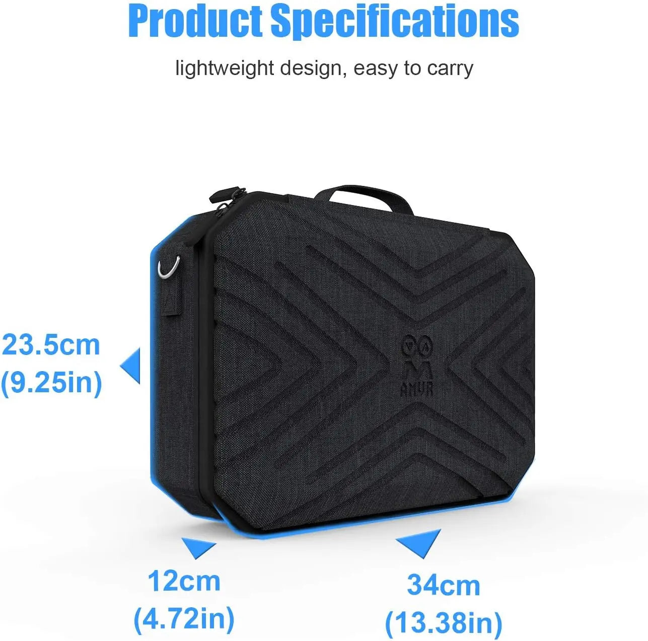 AMVR Portable Fashion Travel Case for Quest 3, Quest 2 AMVRSHOP