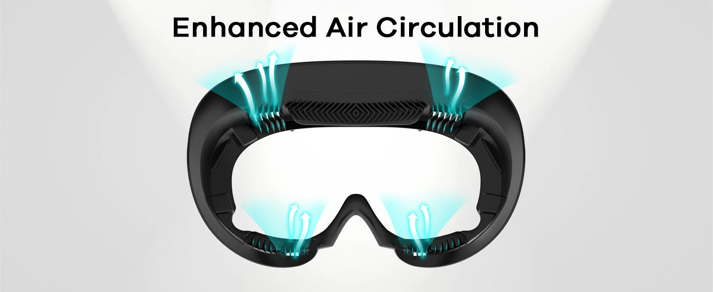 enhanced air circulation