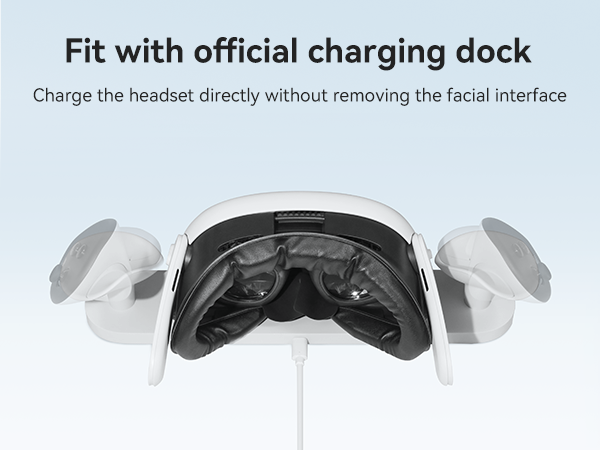 fit with official charging dock