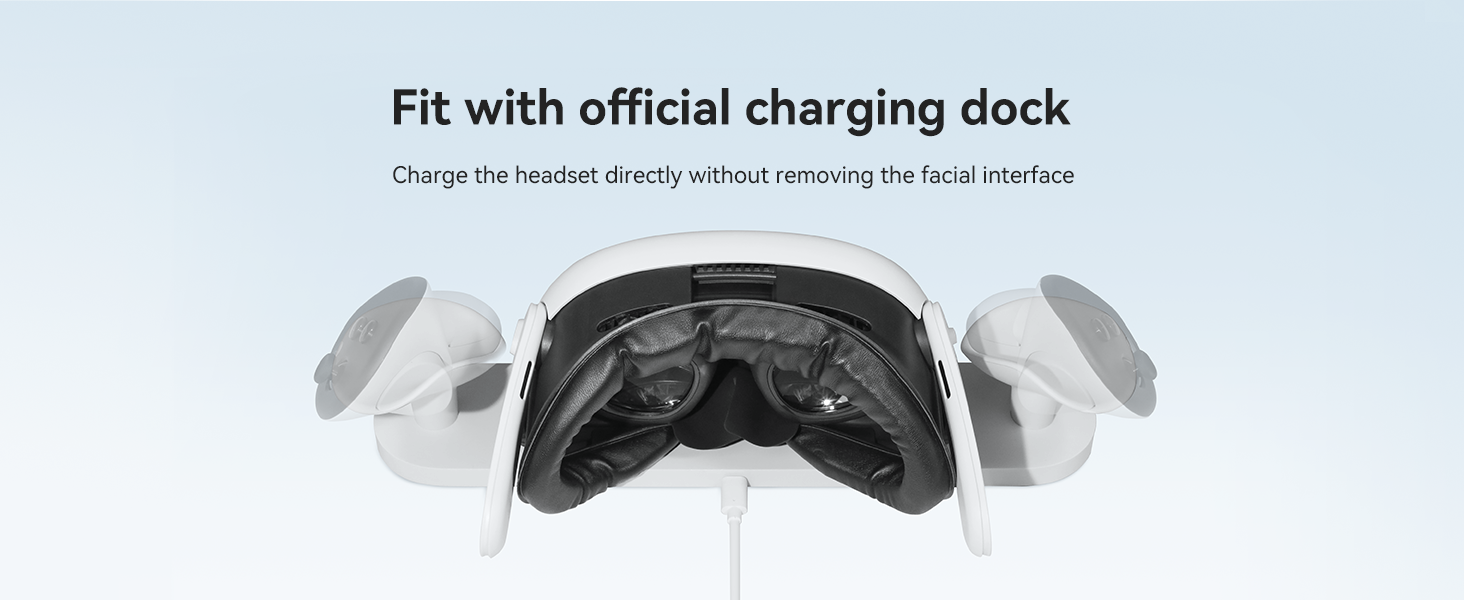 fit with official charging dock