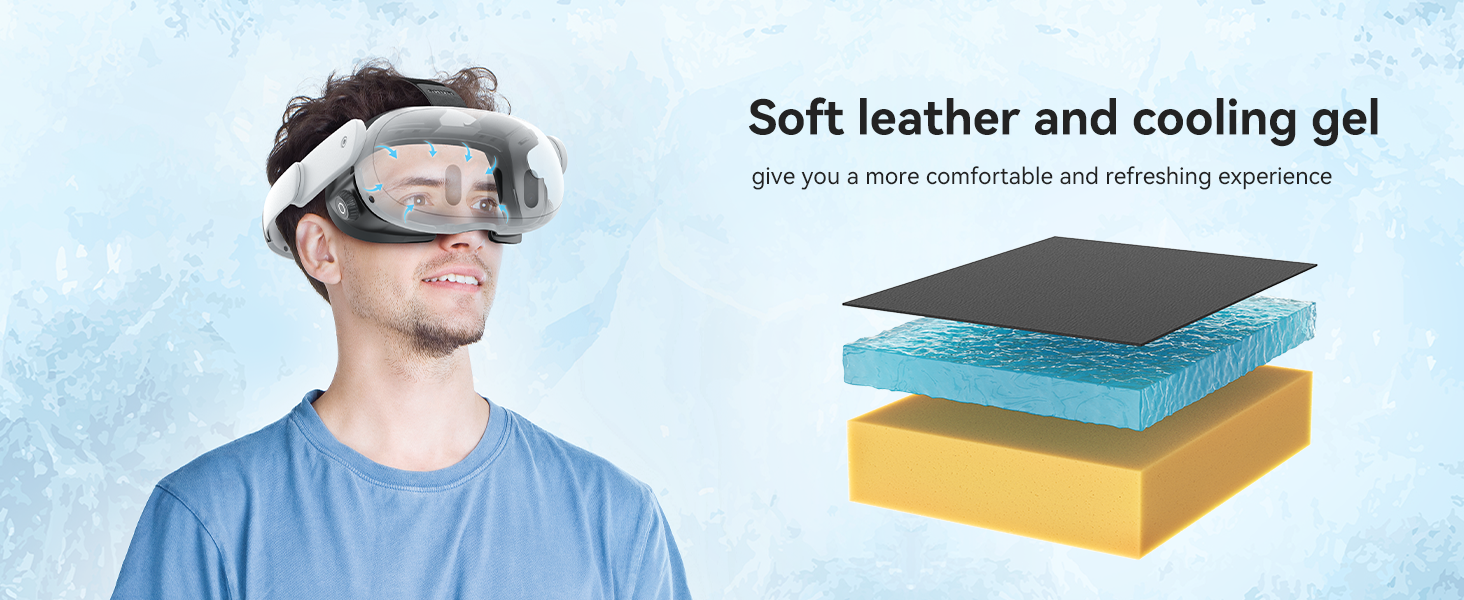 soft leater and cooling gel