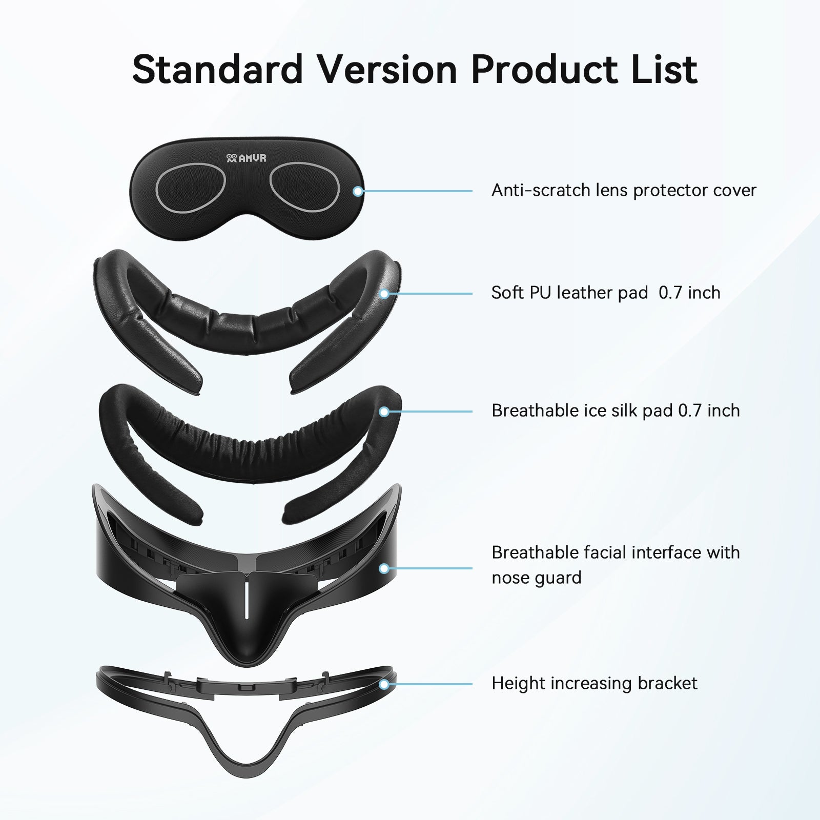 #Style_Standard Forehead Design (For Halo Strap)