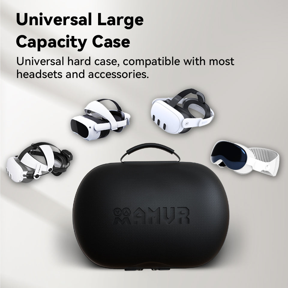 VR Carrying Case for Vision Pro, Quest 3, Quest 2, PICO 4 AMVRSHOP